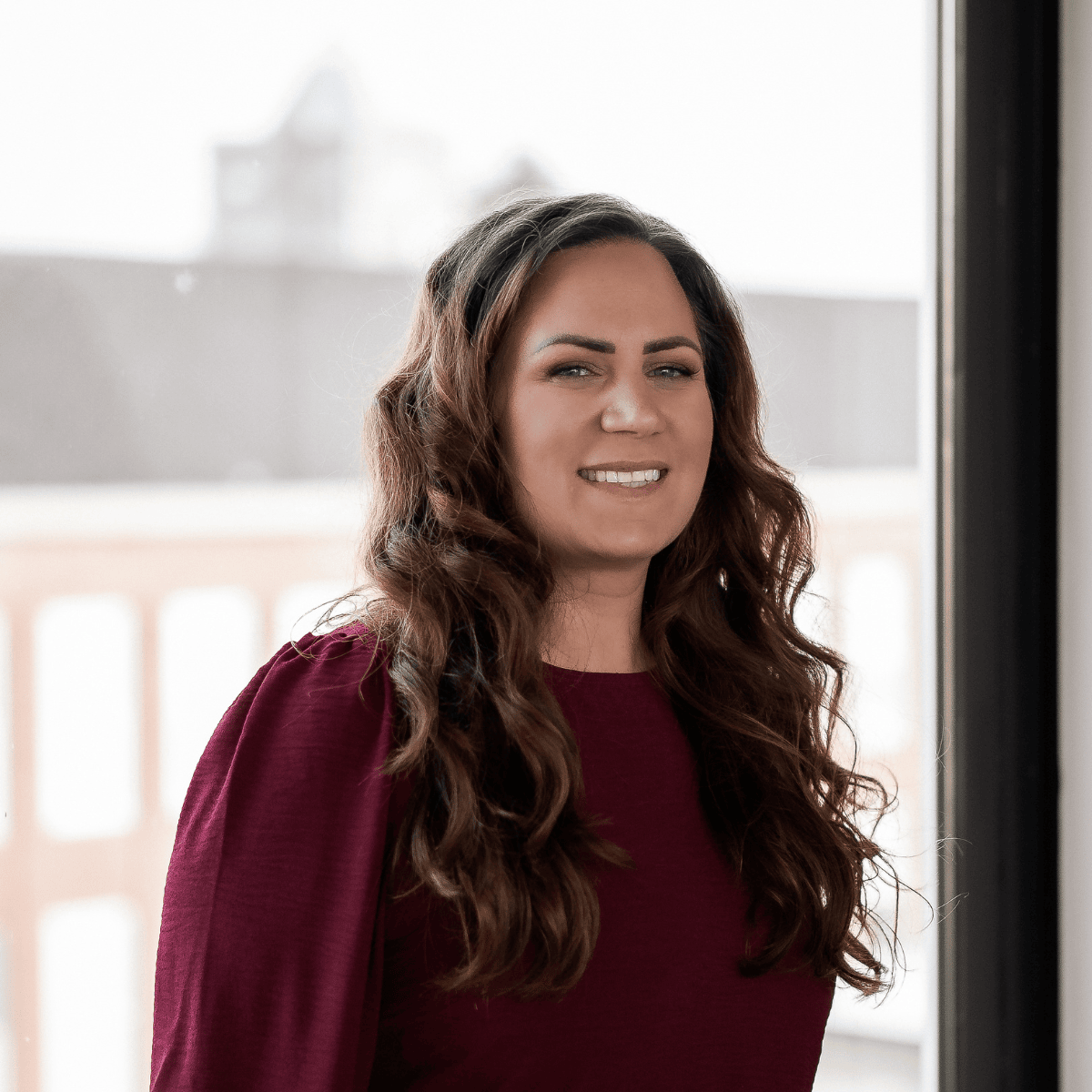 Portret Chantal Jansen raam